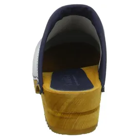 Sanita Comfortwear Clog "Wood-Lotte open, - Blau
