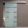 doporro Amalfi-plus 11 rechts 102,5 x 205 cm transparent/milchig