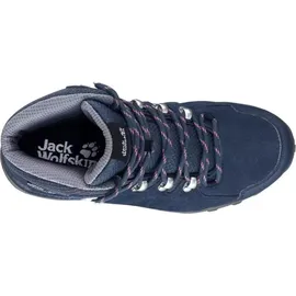 Jack Wolfskin Refugio Texapore Mid Walking-Schuh, Dark Blue Grey, 42