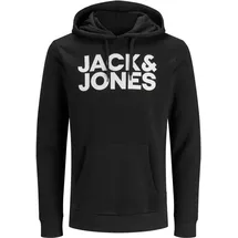 JACK & JONES Corp Logo Kapuzenpullover Black 2XL