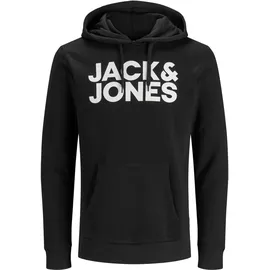 JACK & JONES Corp Logo Kapuzenpullover Black 2XL