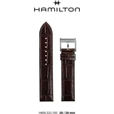 Hamilton Leder Jazzmaster Band-set Leder-braun-20/20 H690.325.100 - braun