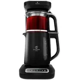 KARACA Caysever Robotea Pro 4 in 1 sprechender automatischer Teekocher Wasserkocher und Filterkaffeemaschine 2500W Chrome, Tea maker, Türkische Tee Kanne, Turkish Traditional Tee
