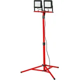 Stier Duo SMD-LED-Baustrahler 2x30W 2x2400 Lumen mit Stativ