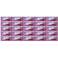 25 Tafeln Milka Zartherb Schokolade a 90 g Milka