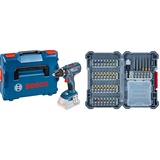 Bosch Professional 18V System Akkuschrauber GSR 18V-28 (ohne Akku und Ladegerät, in L-BOXX) + 40-tlgs. Bohrer Bit Set (Pick and Click, extra harte Schrauber Bits, mit Universalhalter)