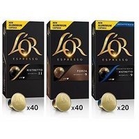 200 Kapseln L'Or Blend Force Ristretto Entkoffeiniert Kompatibel Nespresso Lor