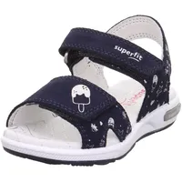 Superfit Mädchen Emily Sandale, Blau, 27 EU