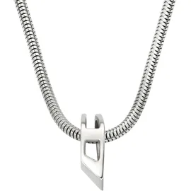 Diesel Kette D LOGO DX1672040 Silber/Edelstahl