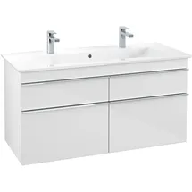 Villeroy & Boch Waschtischunterschrank 4 Auszüge 115,3 x 59 x 50,2 cm Glossy White