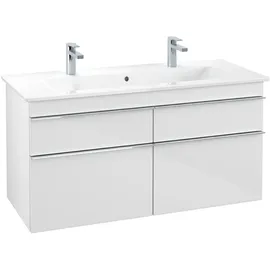 Villeroy & Boch Waschtischunterschrank 4 Auszüge 115,3 x 59 x 50,2 cm Glossy White