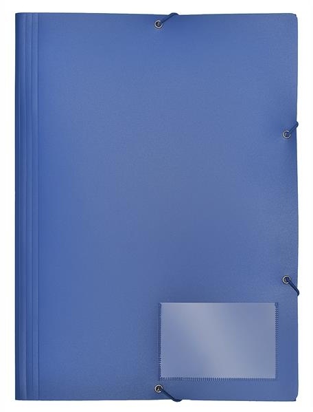 Foldersys Eckspanner-Sammelmappe Standard blau
