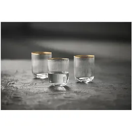 Lyngby Glas Palermo Gold Tumbler 0,35 l 4 St.