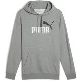 Puma Essentials 2 Color No. 1 Logo French Terry Hoodie Herren 03 medium gray heather M