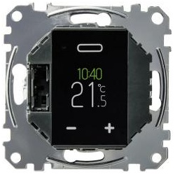 Merten Programmierbarer Universal Temperaturregler-Einsatz mit Touch-Display