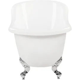 Beliani Cayman freistehende Badewanne 153 x 77 cm (144 l)