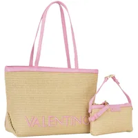 Valentino Maiam Shopper Baumwolle/Pink/Beige
