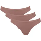 SLOGGI Minislip 3 St. Braun XS