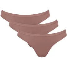 SLOGGI Minislip 3 St. Braun XS