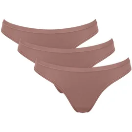 SLOGGI Minislip 3 St. Braun XS