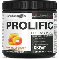PEScience Prolific, saure Pfirsichbonbons, Pulver, 280g 14556