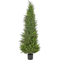 Beliani Kunstpflanze Cedar Tree 153 cm
