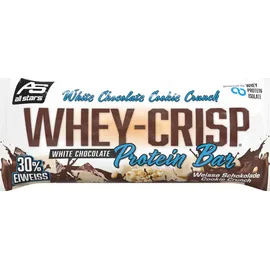 ALL STARS Whey-Crisp White Chocolate Cookie Crunch Riegel 50 g