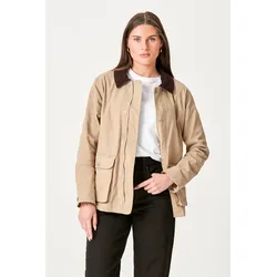 Twilljacke - dunkler Sand - TeeShoppen