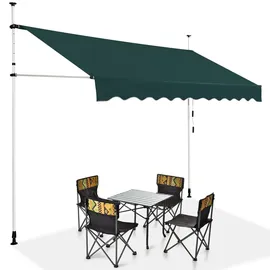 Costway Klemmmarkise 300 cm beige