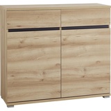 Carryhome Kommode, Buche, Holzwerkstoff, 2 Fächer, 2 Schubladen, 96x88x40 cm, Beimöbel erhältlich, stehend, Wohnzimmer, Kommoden & Sideboards, Kommoden