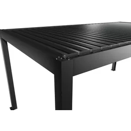 Biohort Pergola 5,5 m x 3 m Dunkelgrau-Metallic