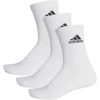 adidas Cushioned Crew Socken 3er Pack white/white/black 43-45