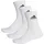 adidas Cushioned Crew Socken 3er Pack white/white/black 43-45