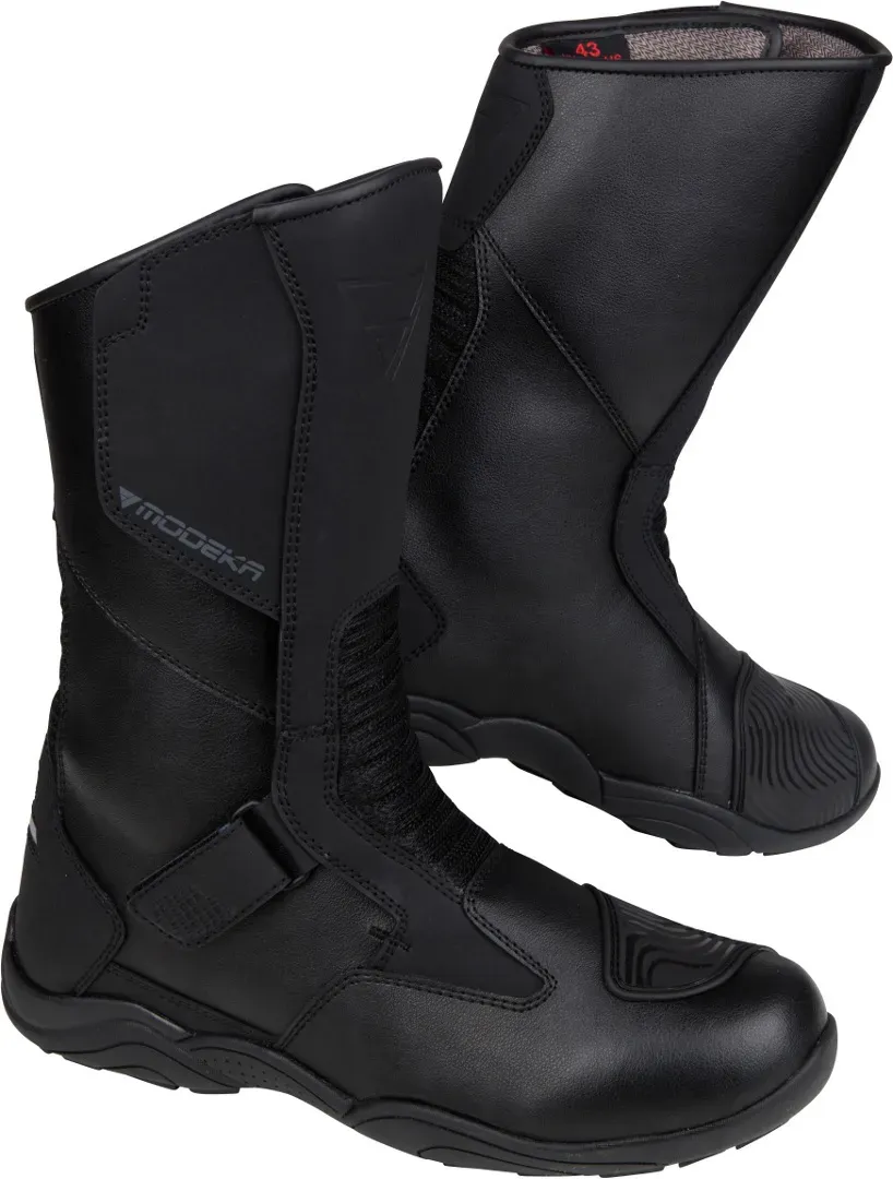 Modeka Monza II Motorradstiefel, schwarz, Größe 45 für Männer