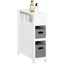 SoBuy Nischenregal Weiß