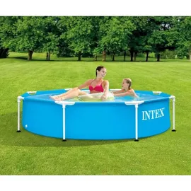 Intex Metal Frame Pool Set 244 x 51 cm inkl. Filterpumpe