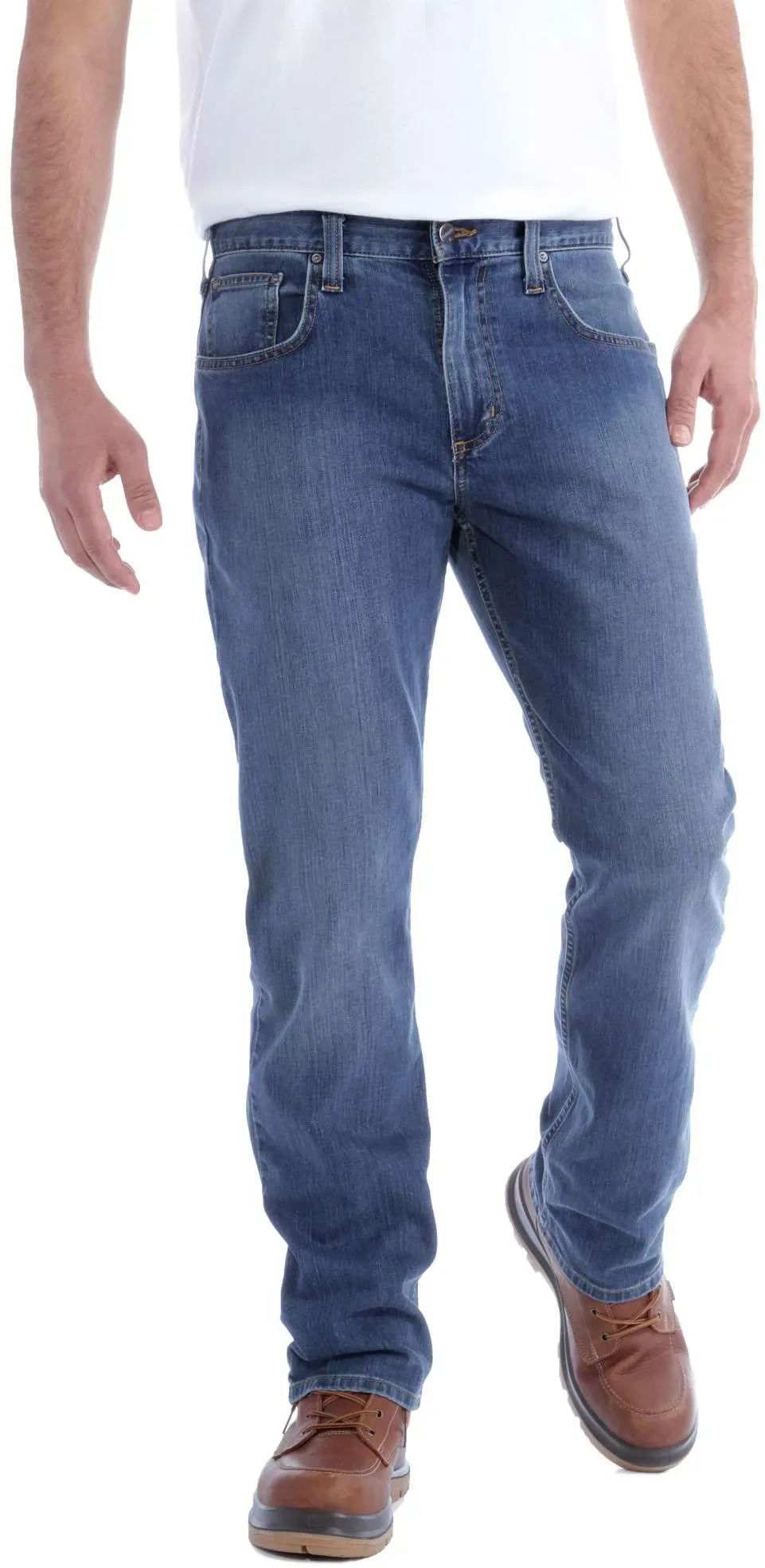 Carhartt® 2-Wege-Stretch-Jeanshose Für Herren Mit Geradem Schnitt 102804 - coldwater - W34/L34