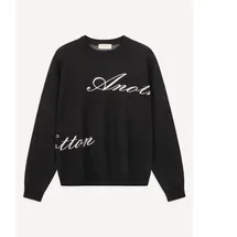 another cotton lab Strickpullover Signature Knit Sweat Black XL