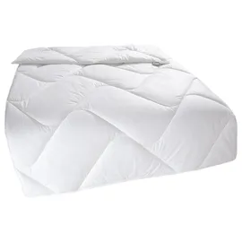 fan Microfaserbettdecke FAN "Microfaser kochfest, Bettdecken für Sommer und Winter, Decke", weiß, B:135cm L:200cm, Bezug: 100% Polyester.