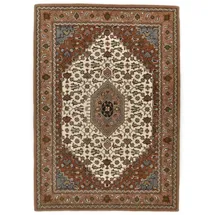 THEKO Teppich Royal Jewel beige ¦ Wolle ¦ Maße (cm): B: 40 H: 1