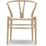 Stuhl CH24 Wishbone Chair Eiche geölt Geflecht natur/weiß geölt