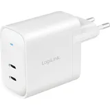 Logilink PA0282, Drinnen, AC, 1 A, Weiß