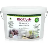 BIOFA PRIMASOL Wandfarbe seidenmatt weiß Innen Farbe Bio 3011 4L (13,23 EUR/l)