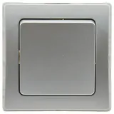 ChiliTec DELPHI Wechsel-Schalter Lichtschalter 230v Unterputz Silber