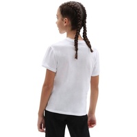 VANS T-Shirt »FLYING V CREW Girls schwarz-weiß