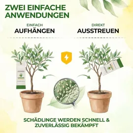 green guardia Raubmilben gegen Thripse Insektenvernichter 1 Tüte