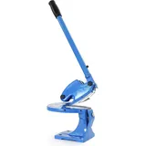 XPOtool Handhebelschere mit gebogener Klinge 100mm Blechschere gerade und runde Schnitte Tafelschere