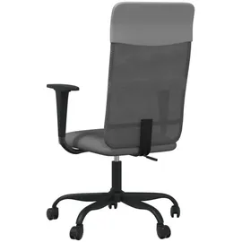 vidaXL Bürostuhl Netzstoff Grau