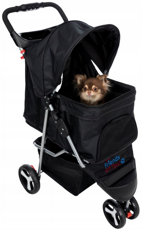 TRIXIE Buggy bis zu: 11 kg, schwarz (Rabatt für Stammkunden 3%)