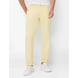 5-Pocket-Hose BRAX "Style CADIZ", Herren, Gr. 44, Länge 32, gelb, 78% Baumwolle, 19% Lyocell, 3% Elasthan, Hosen